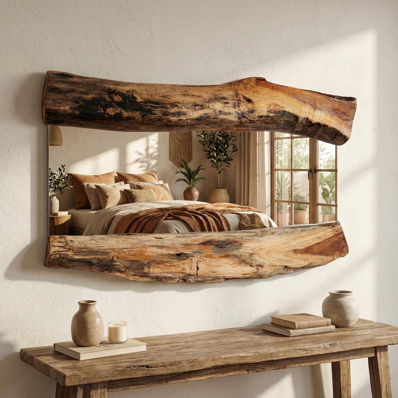 Espejo Rústico Clásico - Vista 2