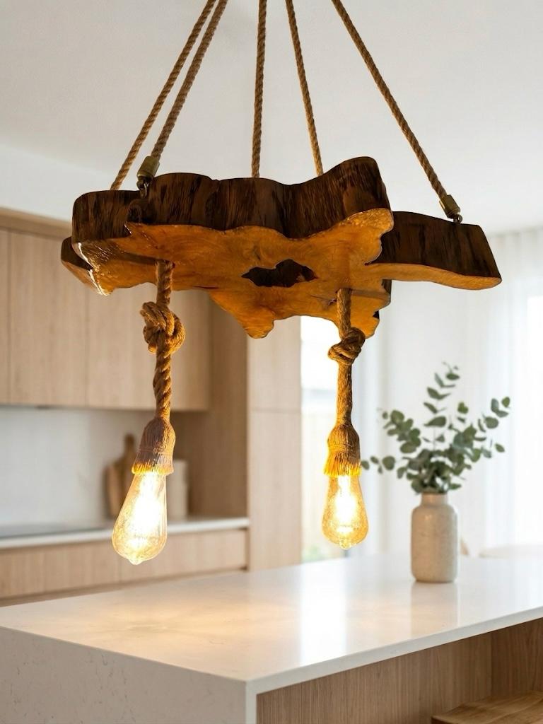 Lampara Rústica Clásico - Vista 2