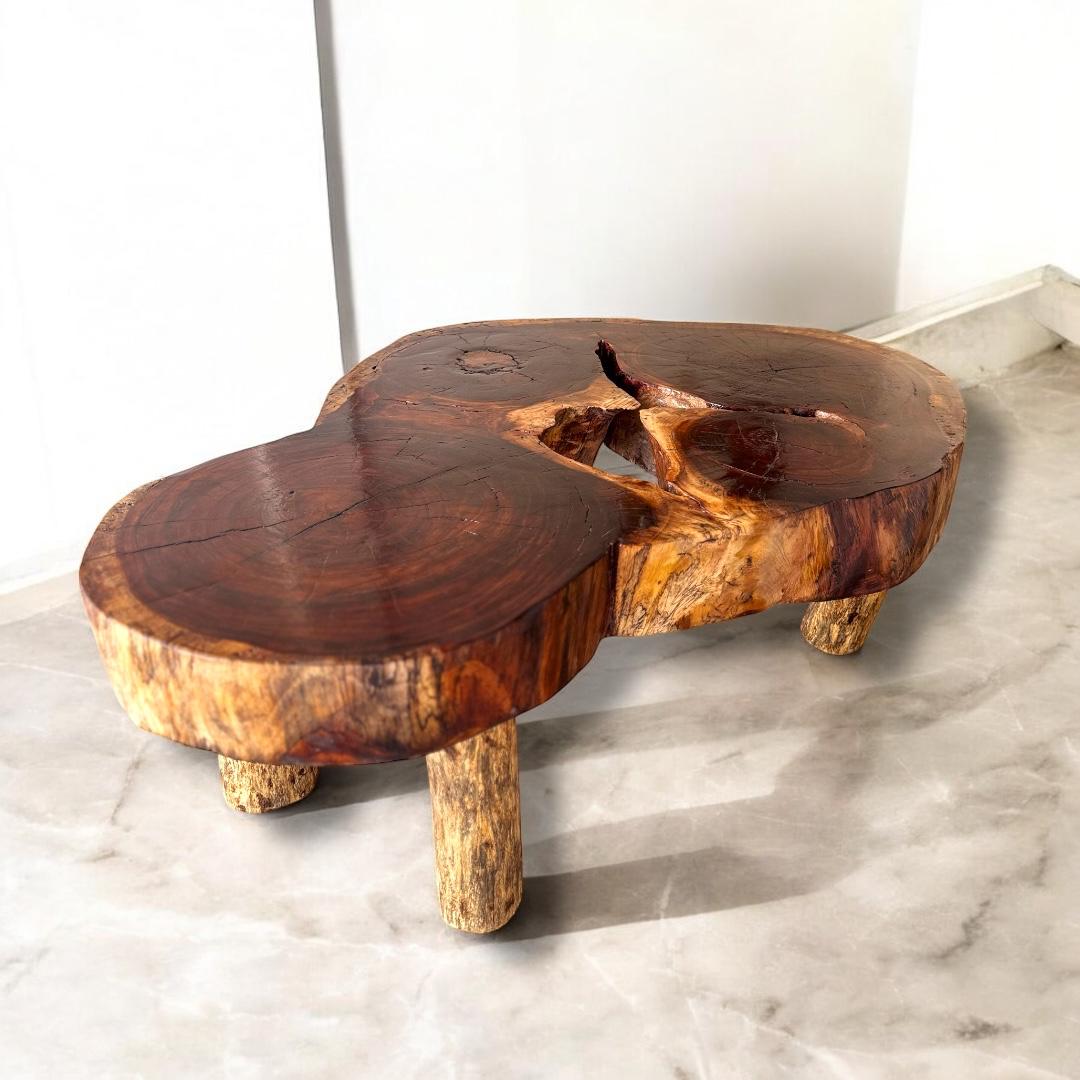 MESA RAÍZ EN CEDRO MACIZO