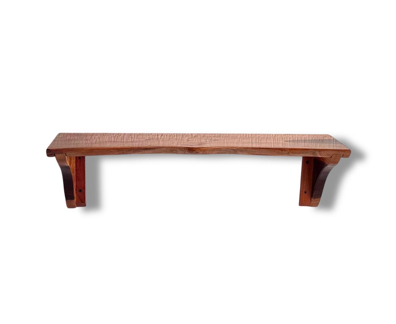 Repisa rústica de madera 1