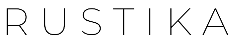 Logo de RUSTIKA, arte en madera
